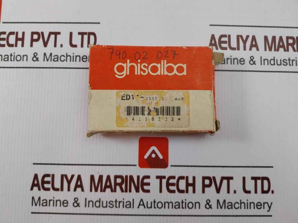 Ghisalba Ed11 Auxiliary Contact Block