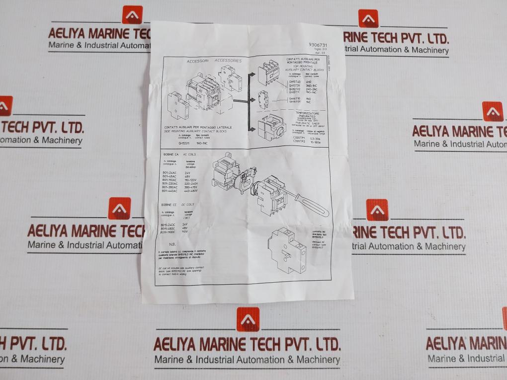 Gh15Cr-22 Ac-dc Coil Auxiliary Contactor 690V/10A Ghisalba