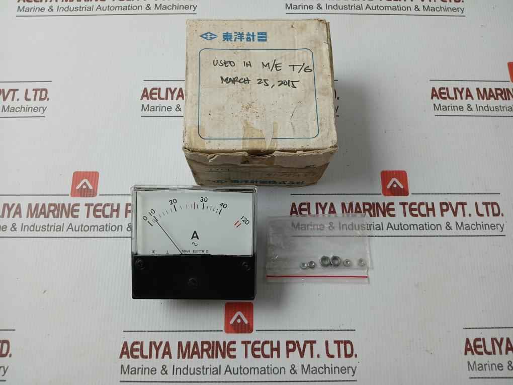 Gi-8 Analog Ac Ammeter Gomi Electric