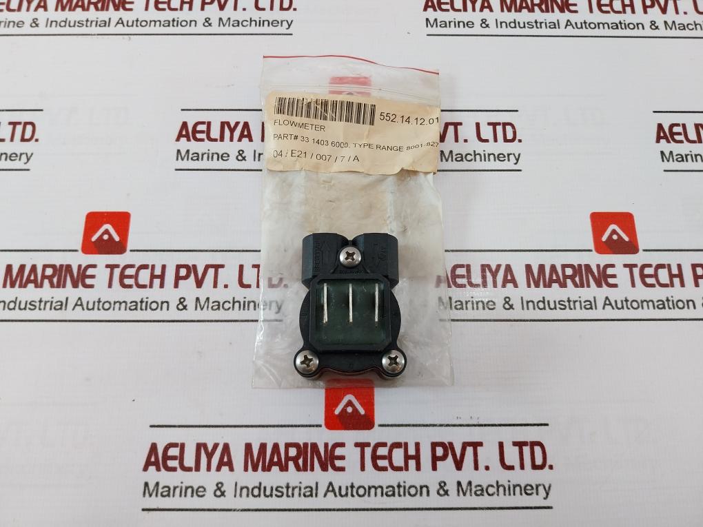 Gicar 9.0.97.63G Volumetric Flowmeter Nsf Component 8001-8274 33 1403 6000 