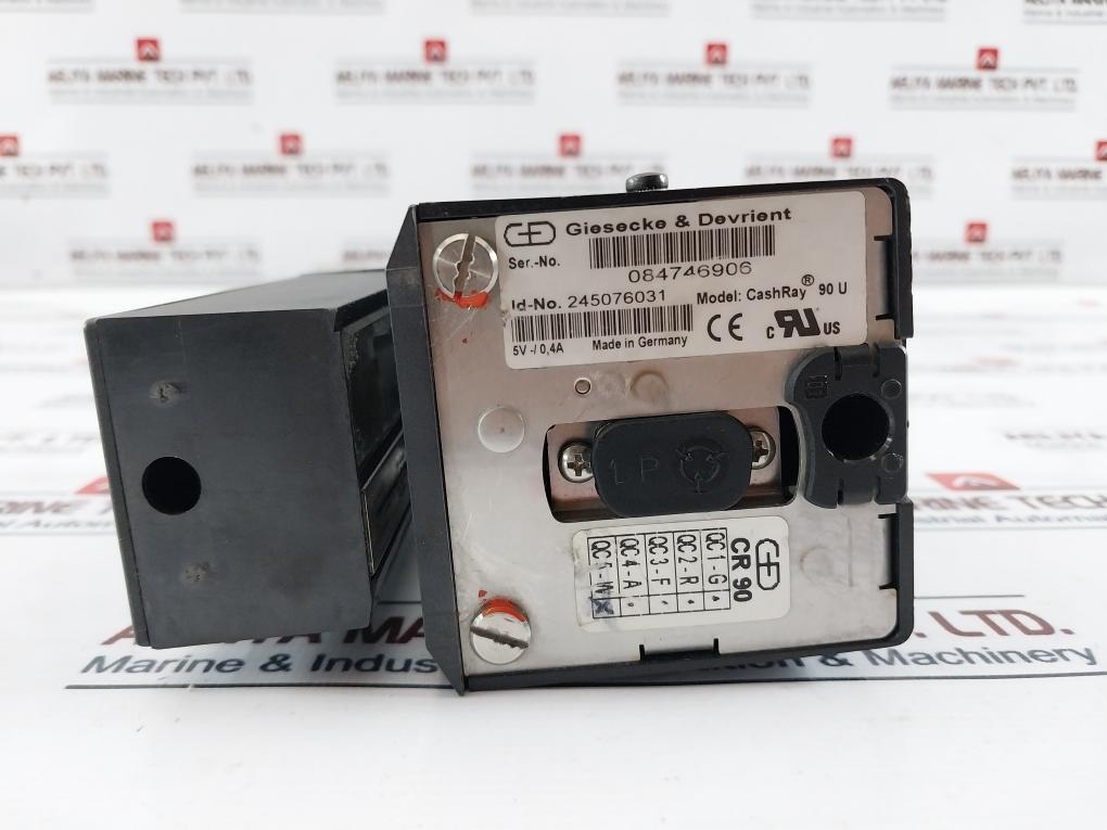 Giesecke & Devrient Cashray 90 U Sensor, 5V-/0,4A