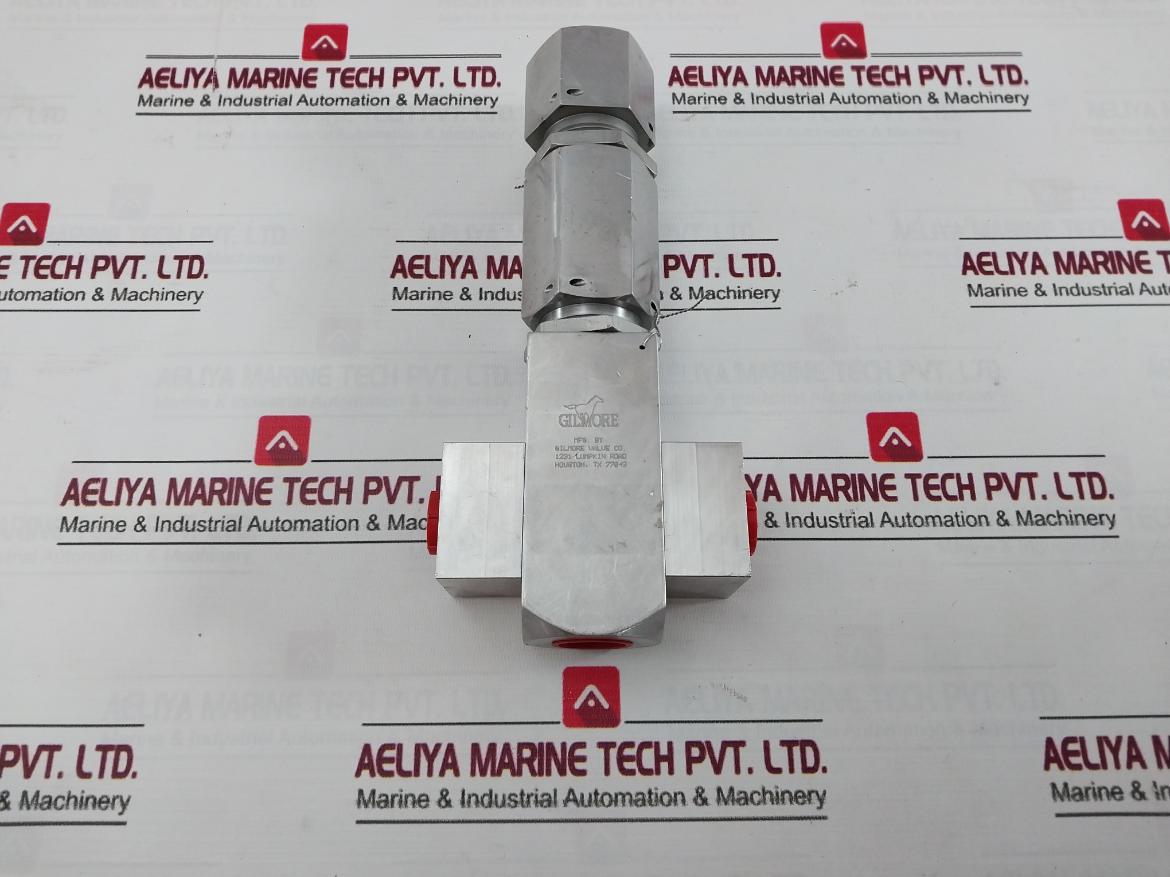 Gilmore 25168-2 Relief Valve 1/2" Sae Rev: F 6000 Psi