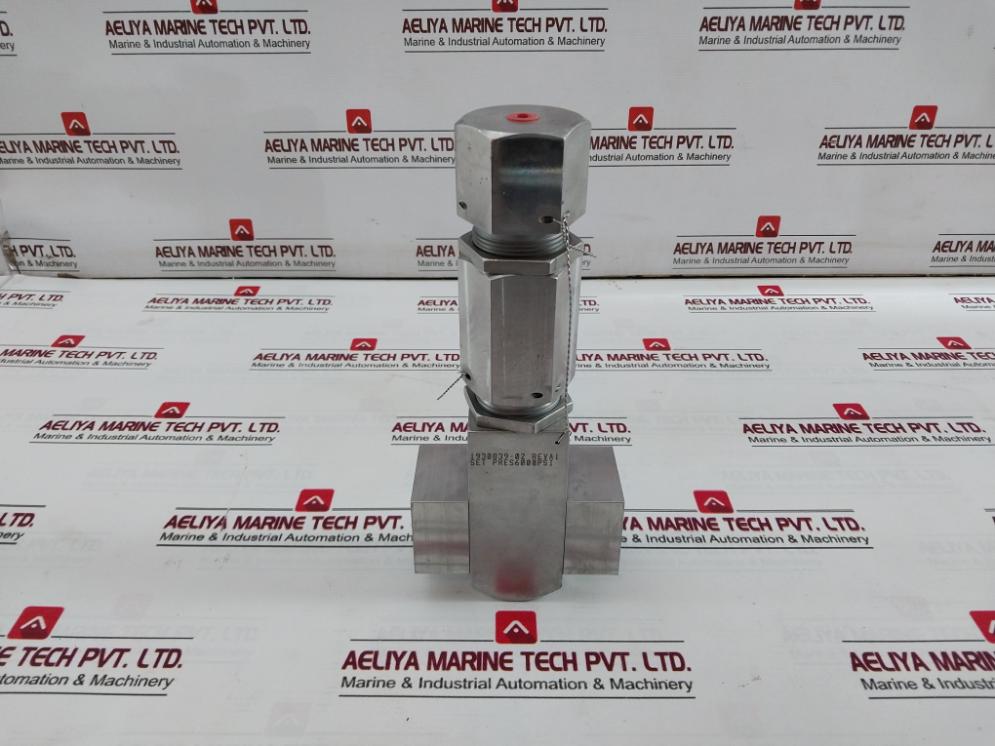 Gilmore 25168-2 Relief Valve 1/2" Sae Rev: F 6000 Psi