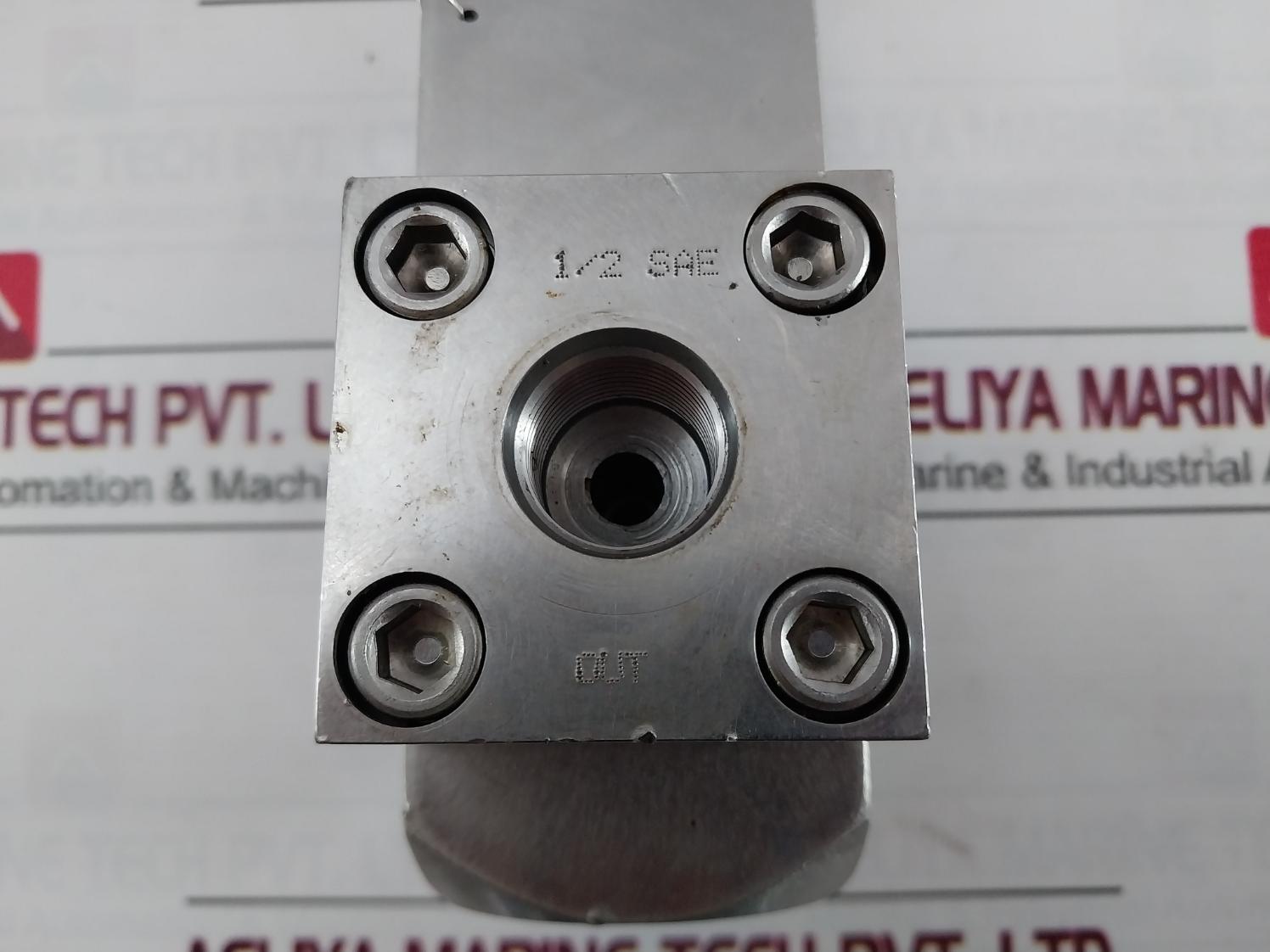 Gilmore 25168-2 Relief Valve 1/2" Sae Rev: F 6000 Psi