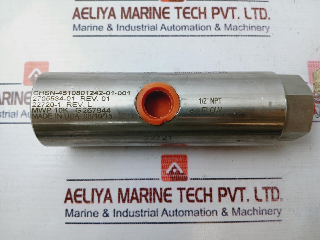 Gilmore 2705534-01 Pilot Operated Check Valve