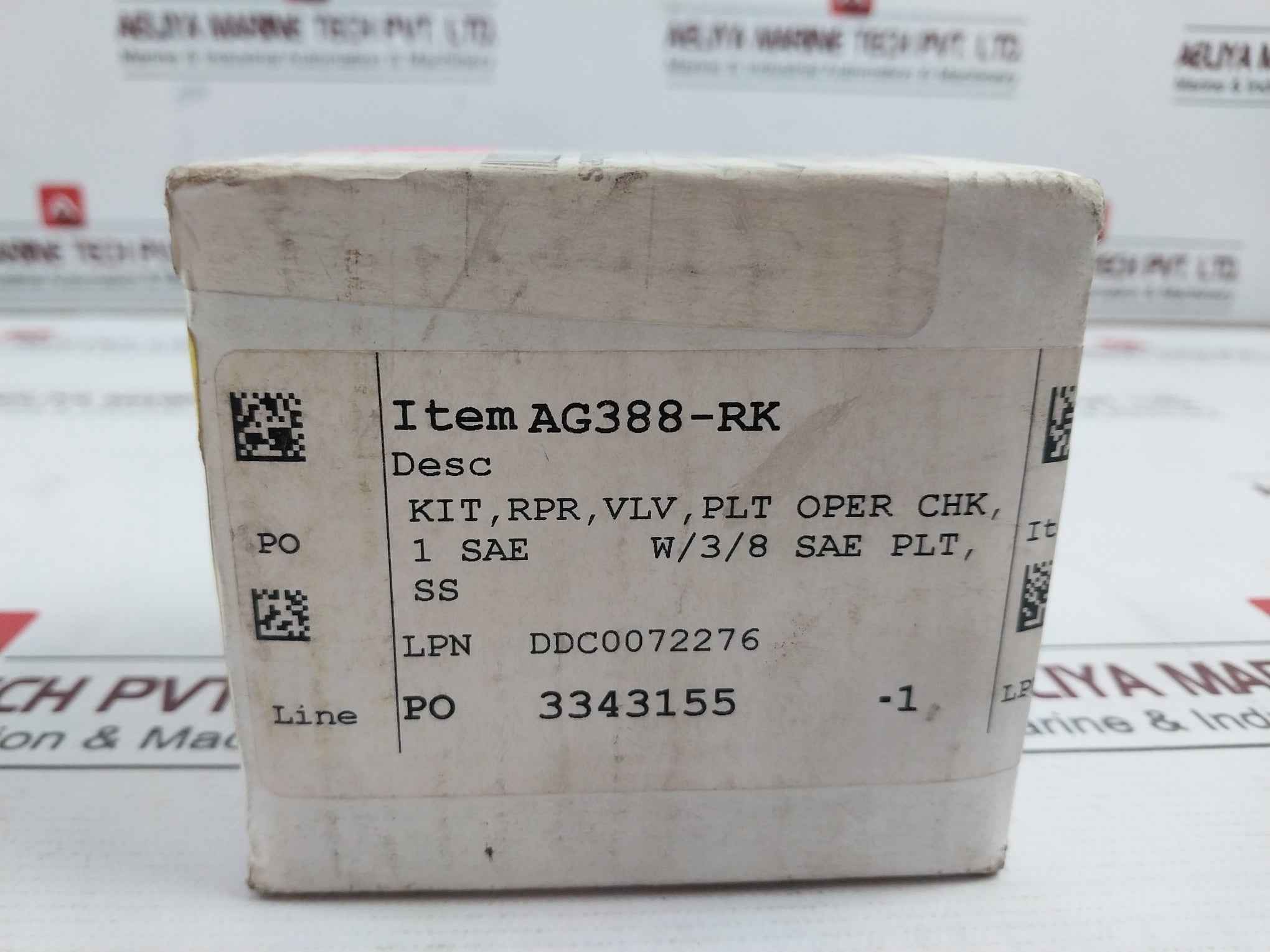 Gilmore Ag388-rk Repair Kit For Pilot Operated Check Valve 5000 Psi