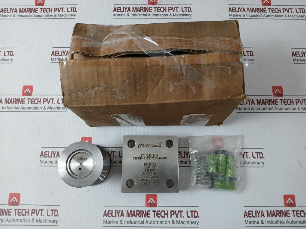 Gilmore 25120-0.2 Cartridge Check Valve Set 2711223-24-11 G288687