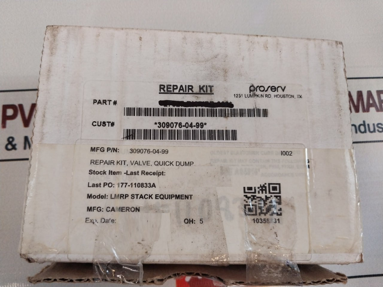 Gilmore 27627 1/2" Npt Quick Dump Valve Repair Kit 5,000 Psi