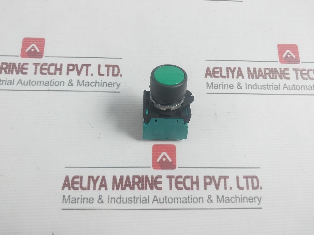 Giovenzana Ac15 1A-500V Wire Size 12-18 Awg Pl004002 Green Push Button Switch