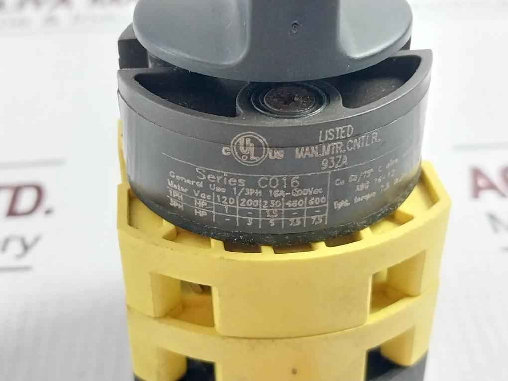Giovenzana C016 Rotary Switch Ac-21A/Ac-22A 16A-690Vac Iec947-3