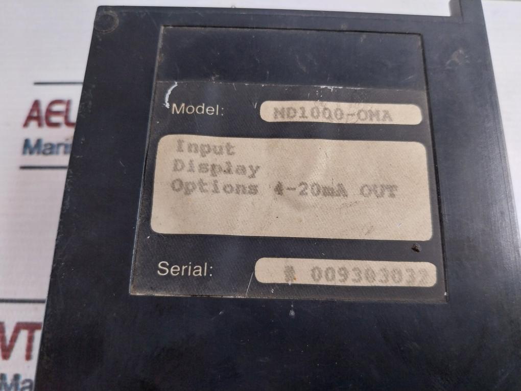 Gla Elettronica Md1000-oma Temperature Controller Input Display Options 90-130Vac
