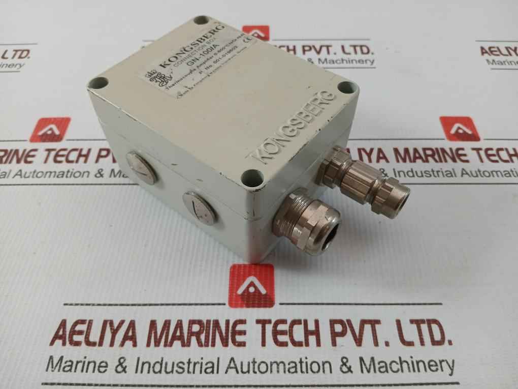 Gn-100/A Thermocouple Amplifier Connection Box 001-019603 Kongsberg