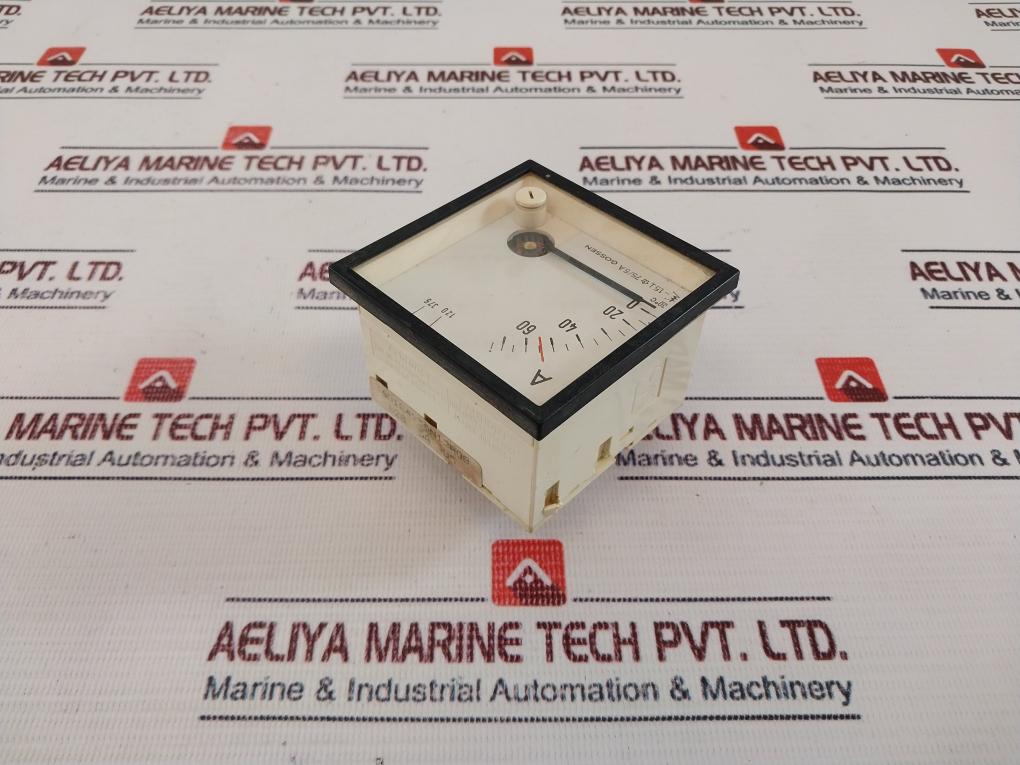 GOSSEN 75/5A Analog Panel Ammeter B2B 5A U5