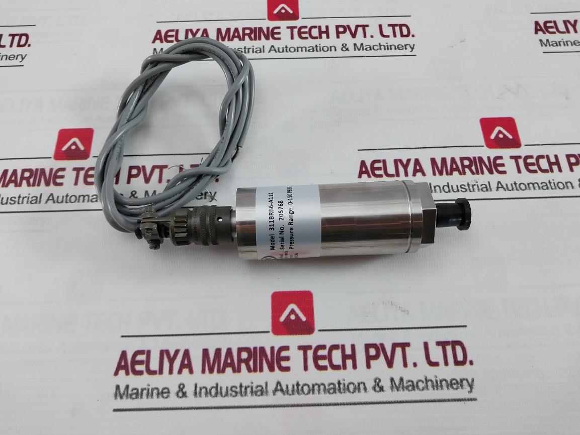 Gp:50 311Brb6-a112 Pressure Transducer 0-150Psi 3.96Ma M85049 As138-14B