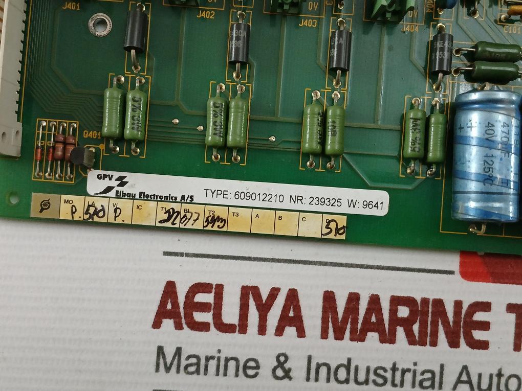 Gpv Elbau Electronics 609012210 Printed Circuit Board
