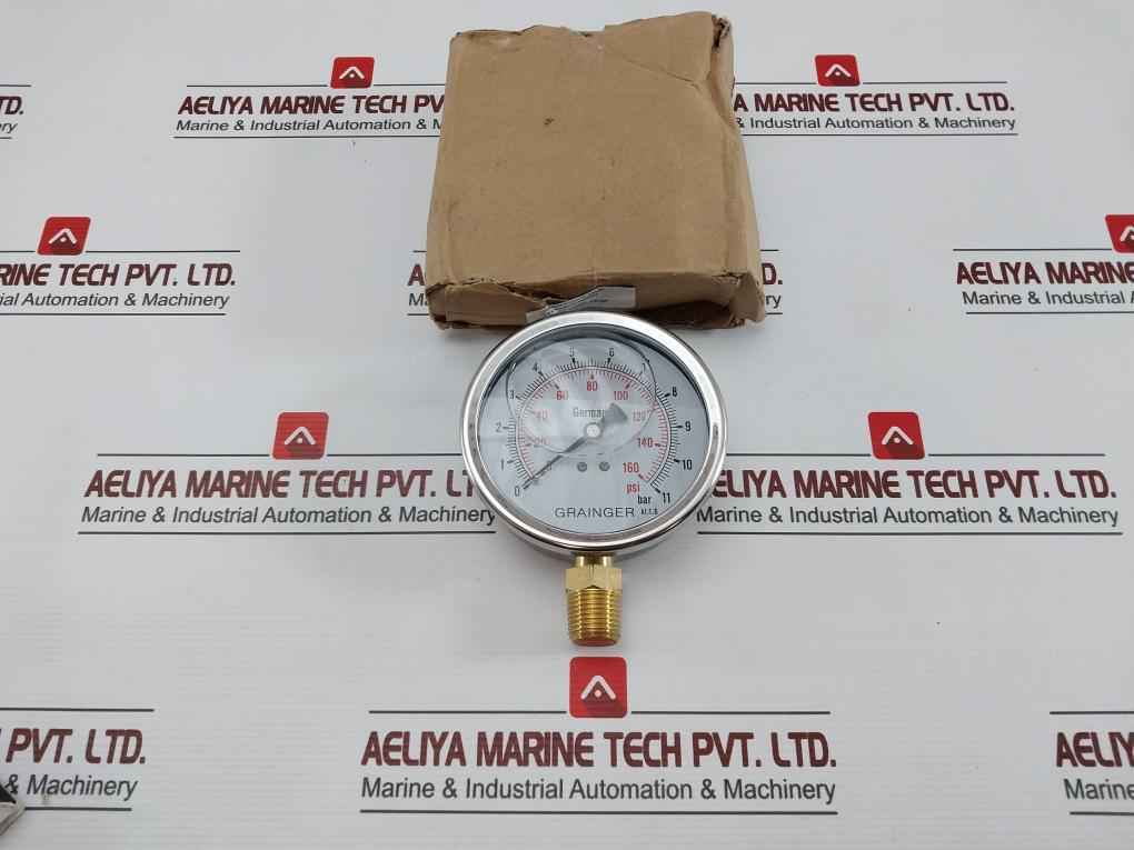 Grainger Pressure Gauge 0-160 Psi