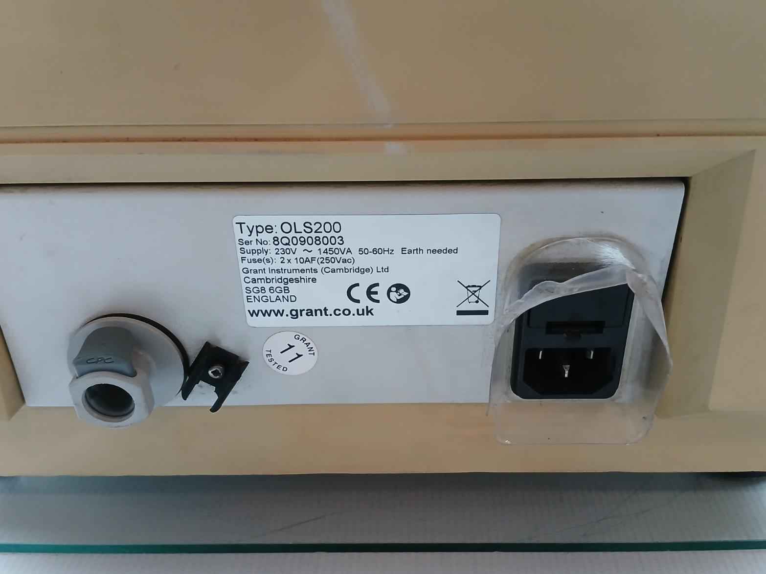 Grant Ols200 Shaking Water Bath 230v-1450va 50-60hz N13389 Kc-003