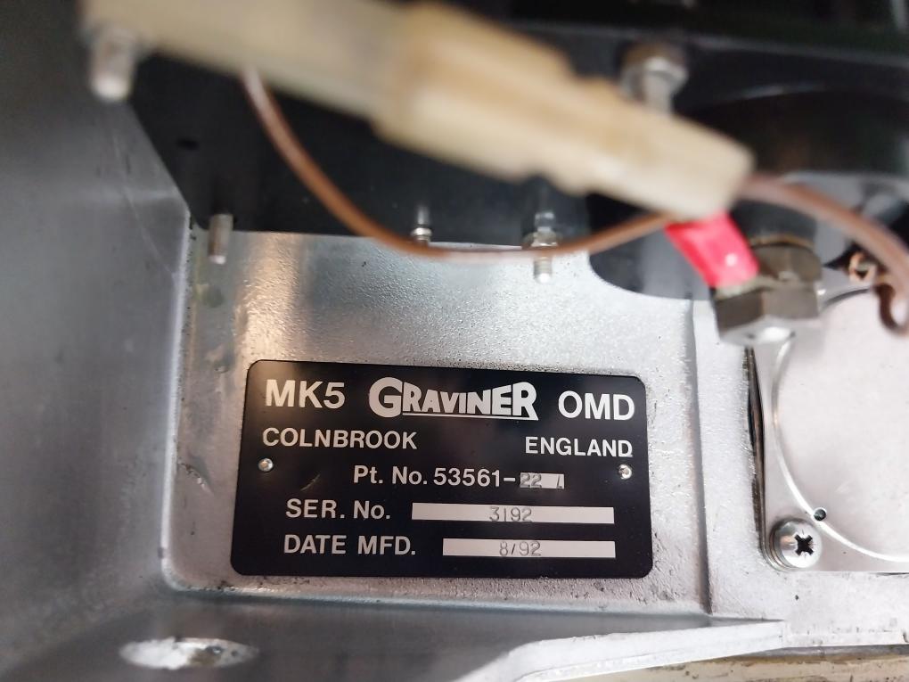 Graviner Mk5 Oil Mist Detector 53561-221/53561-22L Kfp Iss 21