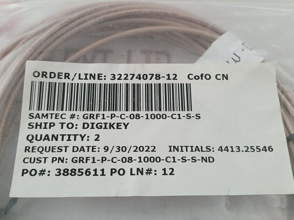 Grf1-p-c-08-1000-c1-s-s-1-meter-Coaxial-Cable-Assembly-Samtec-208074-5