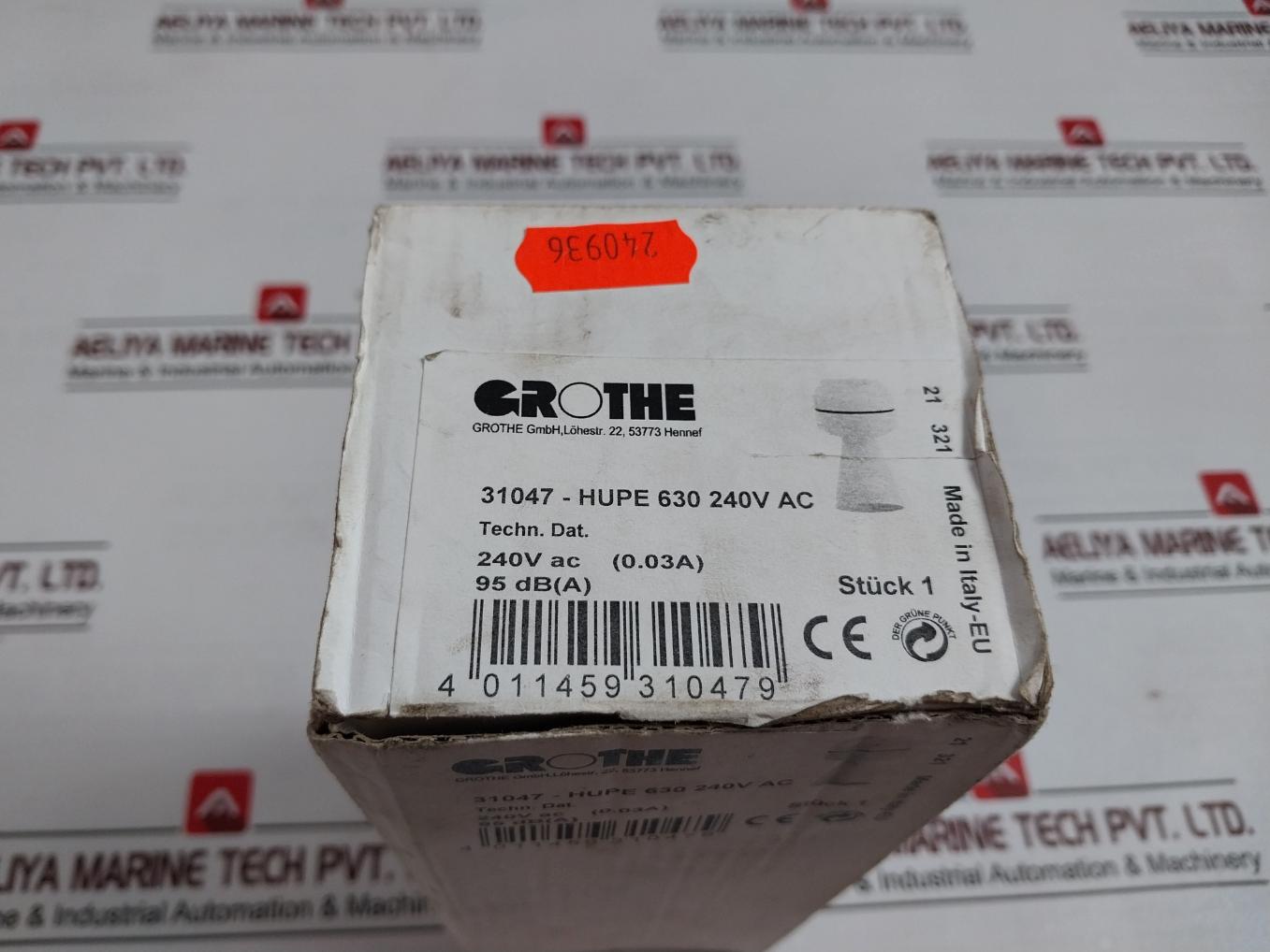 Grothe Hupe 630 Signal Horn 240V Ac 50/60Hz 240V- Ip43