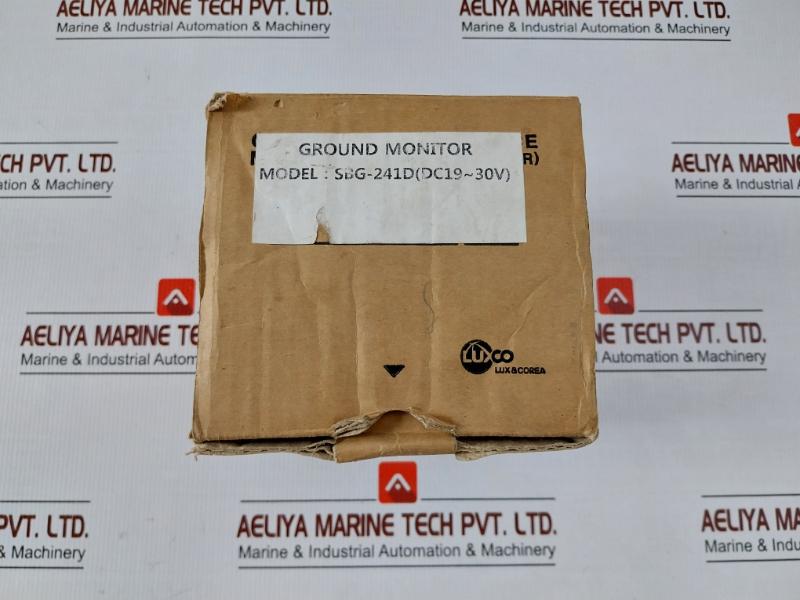 Grounding Resistance Monitor Sbg-241D Luxco Dc 19-30V