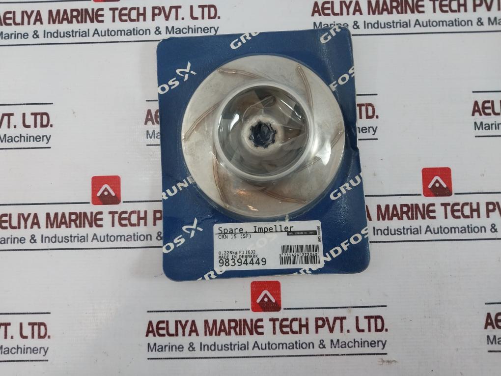 Grundfos 98394449 Spare Impeller(Stainless Steel) Crn 15 (Sf)