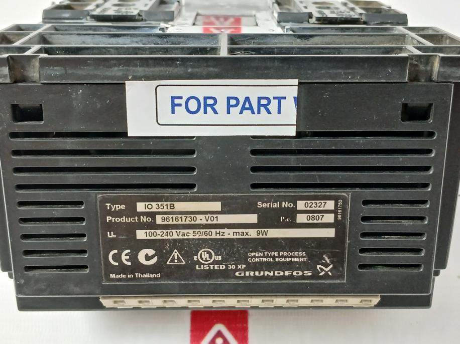 Grundfos Io 351B Extension Interface Module 100-240 Vac 50/60Hz 9W