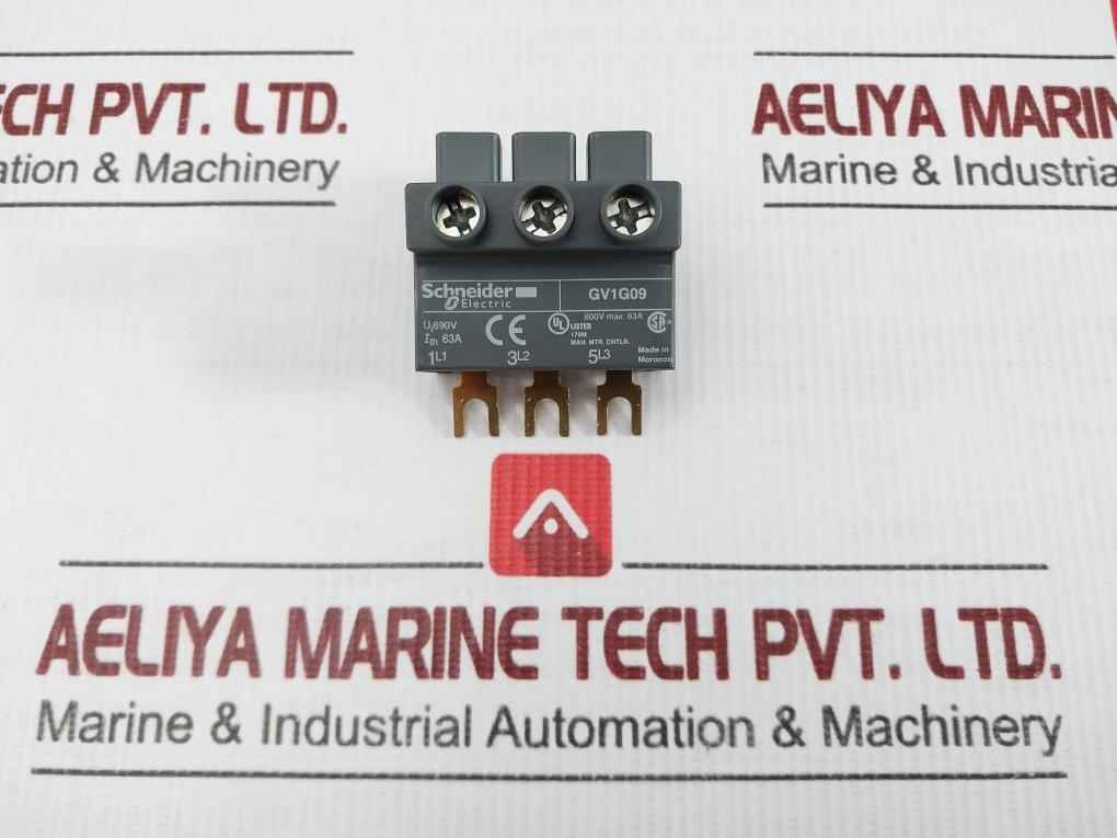 Gv1G09 Schneider Electric 690V 63A Terminal Block