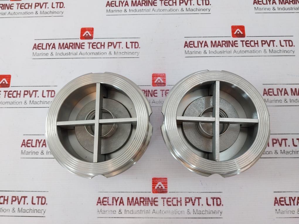 H.e.r.b.e. Dn65 Check Valve Stainless Steel 316l Wafer Type