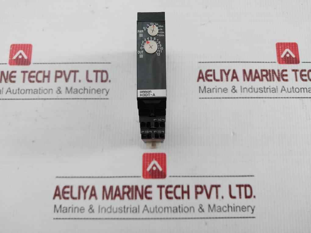 H3Dt-a Power On-delay Timer Omron 24-240Vac/Dc 50-60Hz (1.8Va)