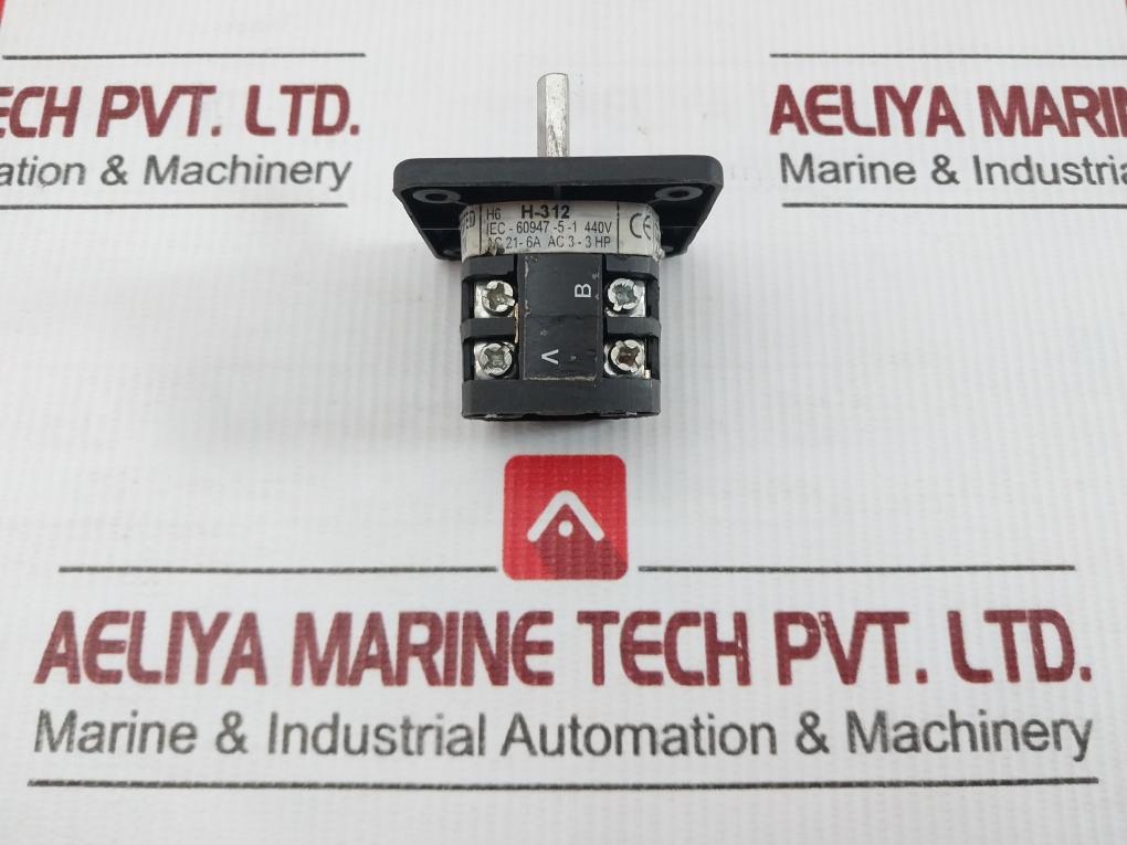 H6 H-312 Rotary Cam Switch Vaishno Hotline 440V