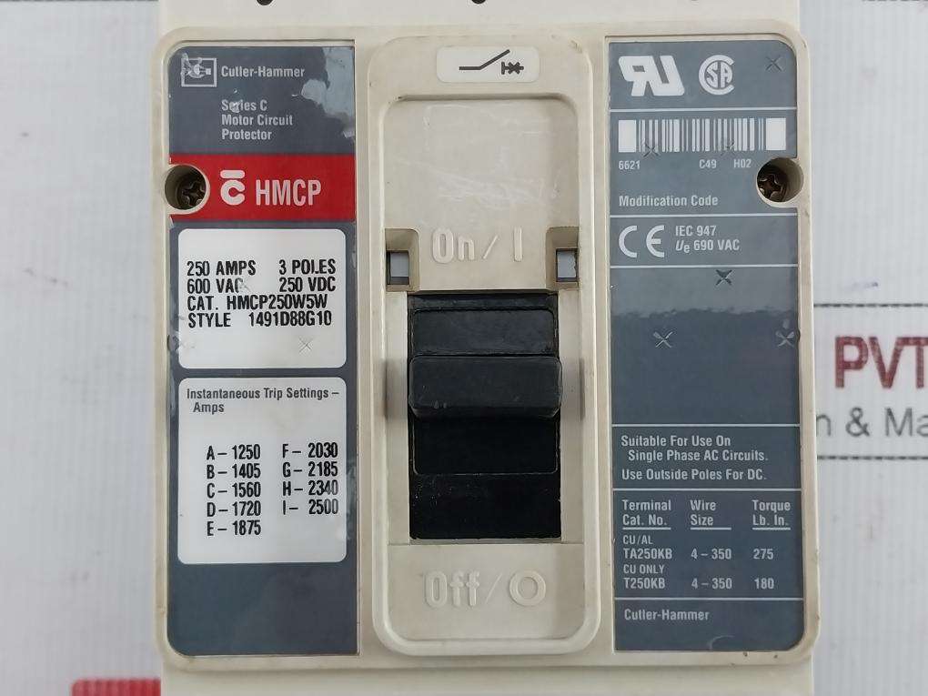 HMCP250W5W-Cutler-hammer-600Vac-250-Amps-3P-Series-C-Motor-Circuit-Protector-210615-7