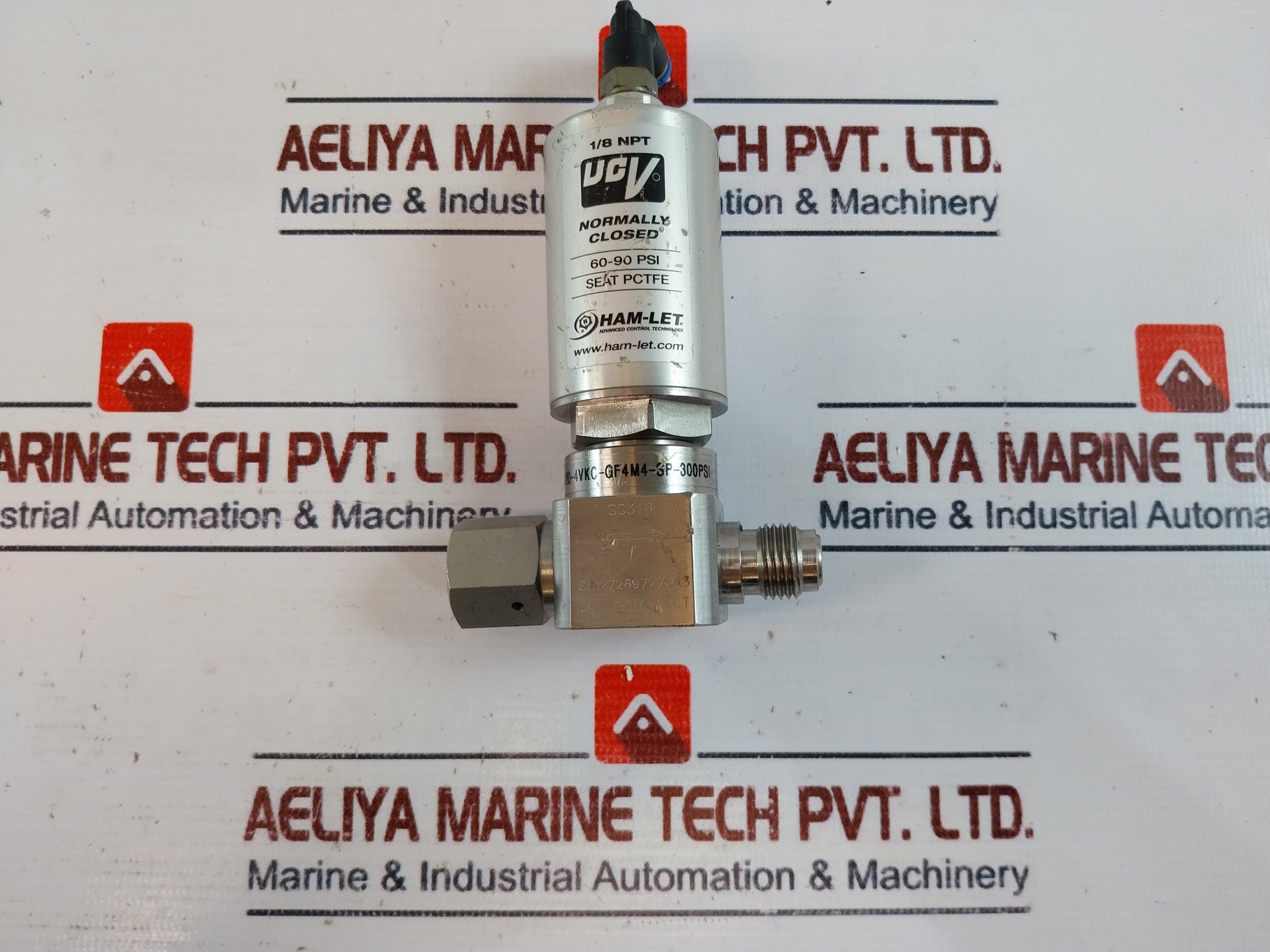 Ham-let Hm20-4Vkc-gf4M4-sp-300Psi Pdv