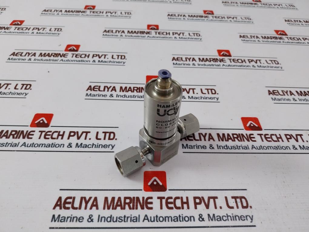 Ham-let Hm20-4Vklc(Npt)-gf4-150Psi Air Operated Valve 60-90 Psi