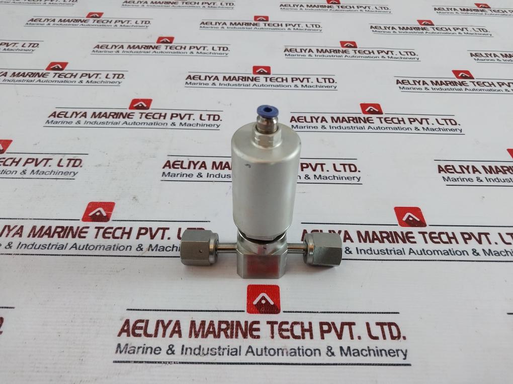 Ham-let Hm20-4Vko-gf4-300Psi Pneumatic Diaphragm Valve Pctfe-seat