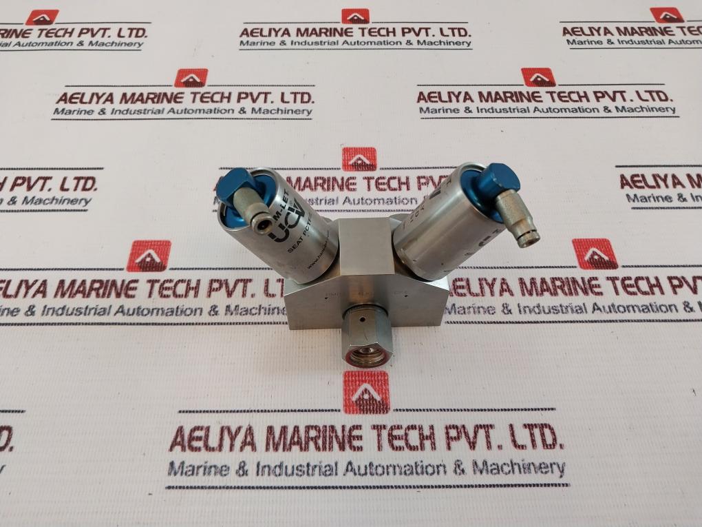 Ham-let Hmb21-4Lklclc-gf4 Dual Head Valve 0189-n