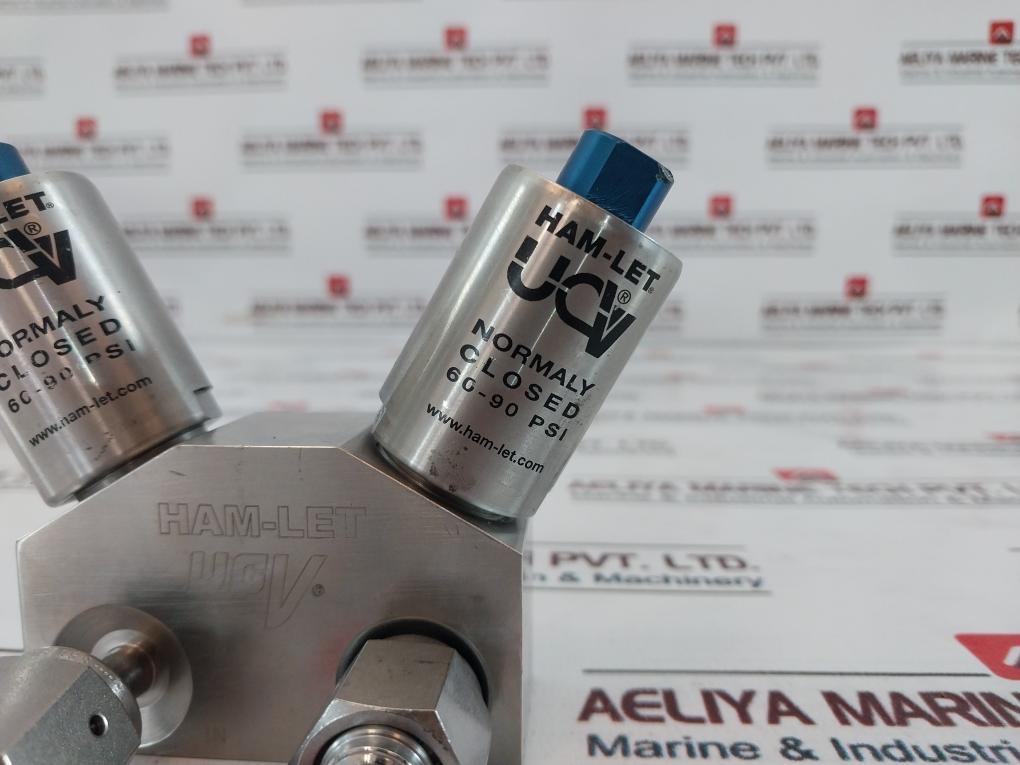 Ham-let Hmb21-4Lklclc-gf4 Normally Closed Valve