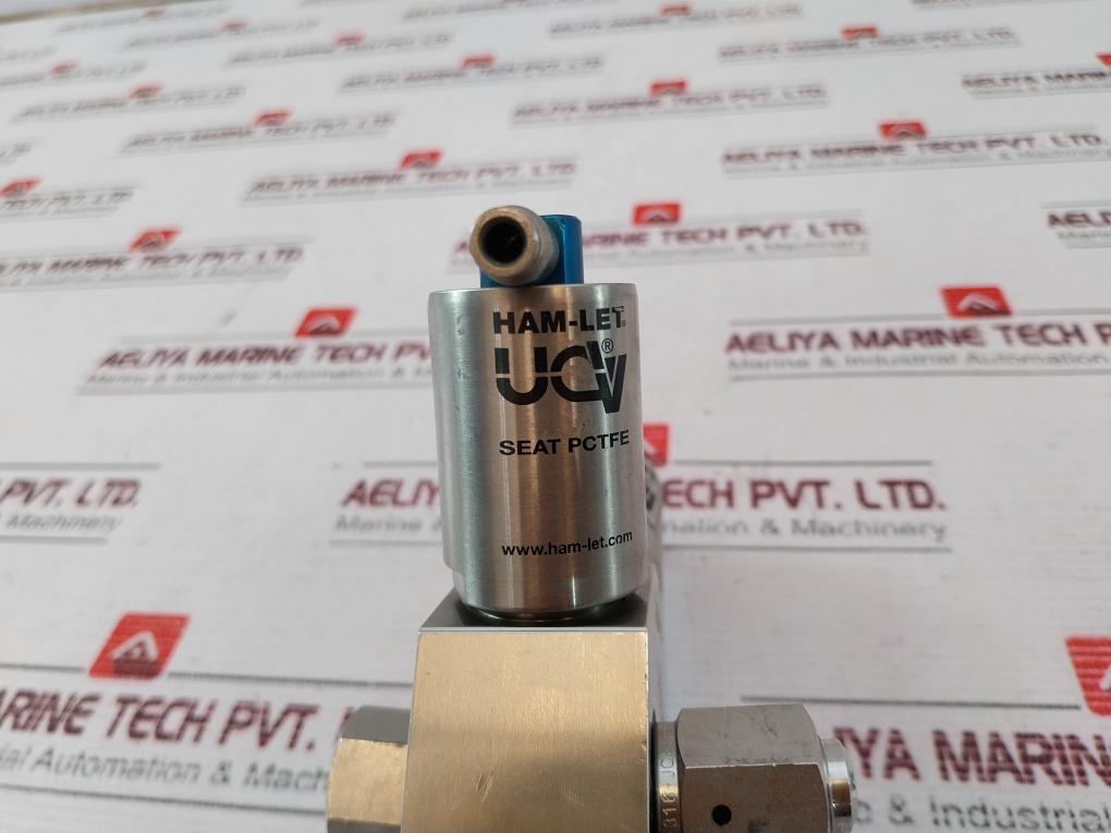 Ham-let Hmb21-4Vklclc-gf4 Normally Closed Valve Htc-316 Jc8 60-90 Psi