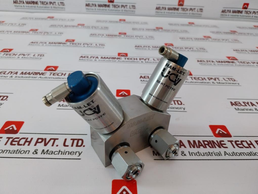 Ham-let Hmb21-4Vklclc-gf4 Valves & Manifold Pressure Range 60-90 Psi