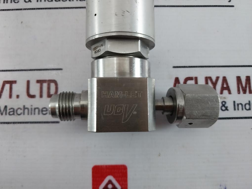 Ham-let Ucv Hm20-4Vkc-gf4M4-sp-300Psi Pneumatic Diaphragm Valve 1/8Npt 60-90 Psi