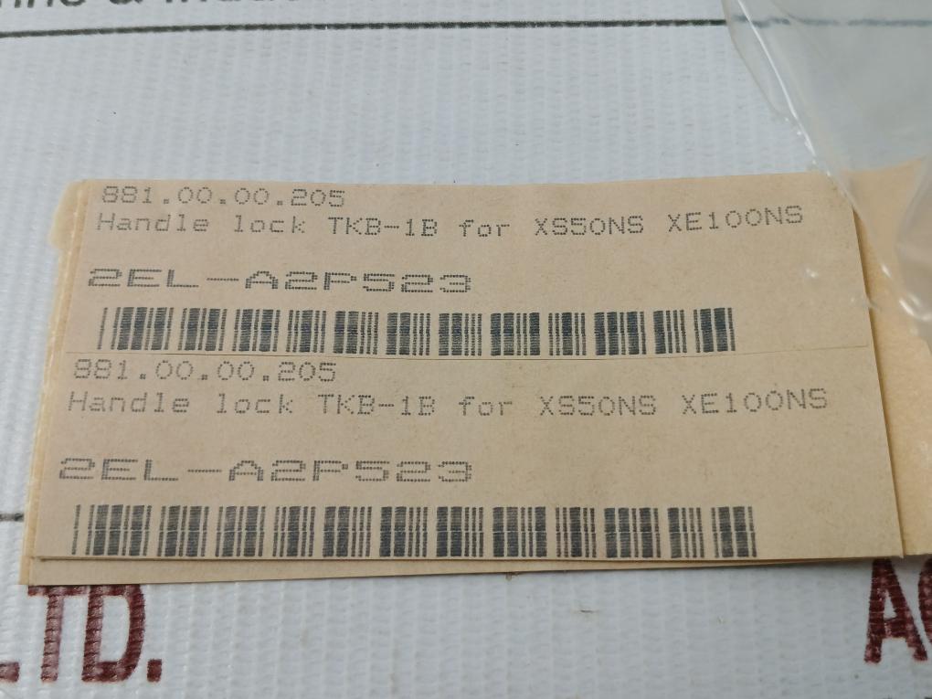 Handle-Lock-881-00-00-205-Tkb-1D-Lot-Of-5X-209081-2