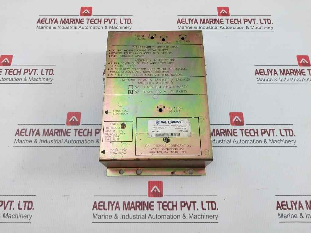 Handset Speaker Amplifier Pcb Assembly 7806-001 Gai-tronics