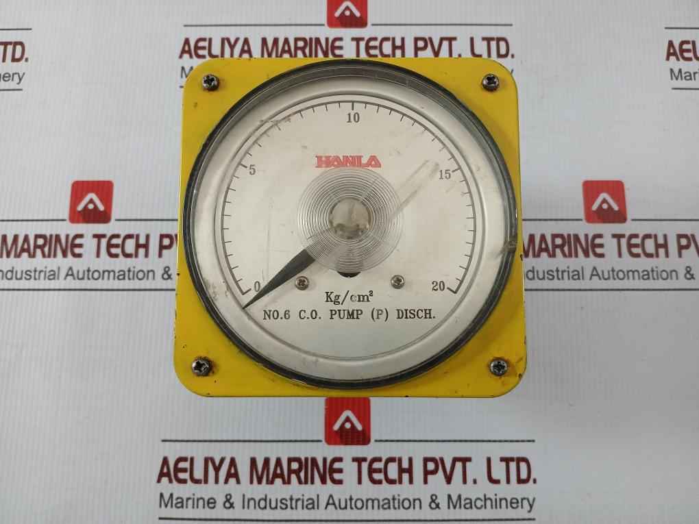 Hanla 0-20 Kg/Cm2 500V Analog D.C. Ammeter