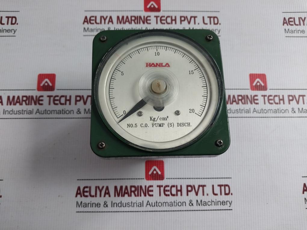 Hanla Analog Pressure Indicator 0-20 Kg/Cm2 500V