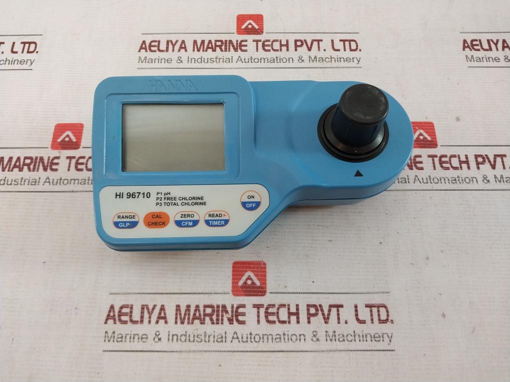 Hanna Instruments Hi 96710 Portable Ph And Chlorine Meter