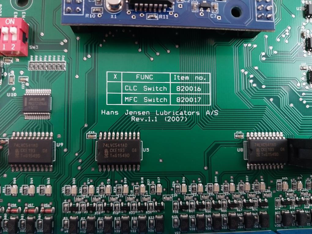 Hans Jensen B0316-00002098 Pcb Card