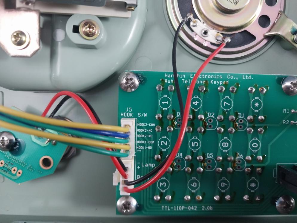 Hanshin Electronics Marine Telephone Haw-700A Dc 24V