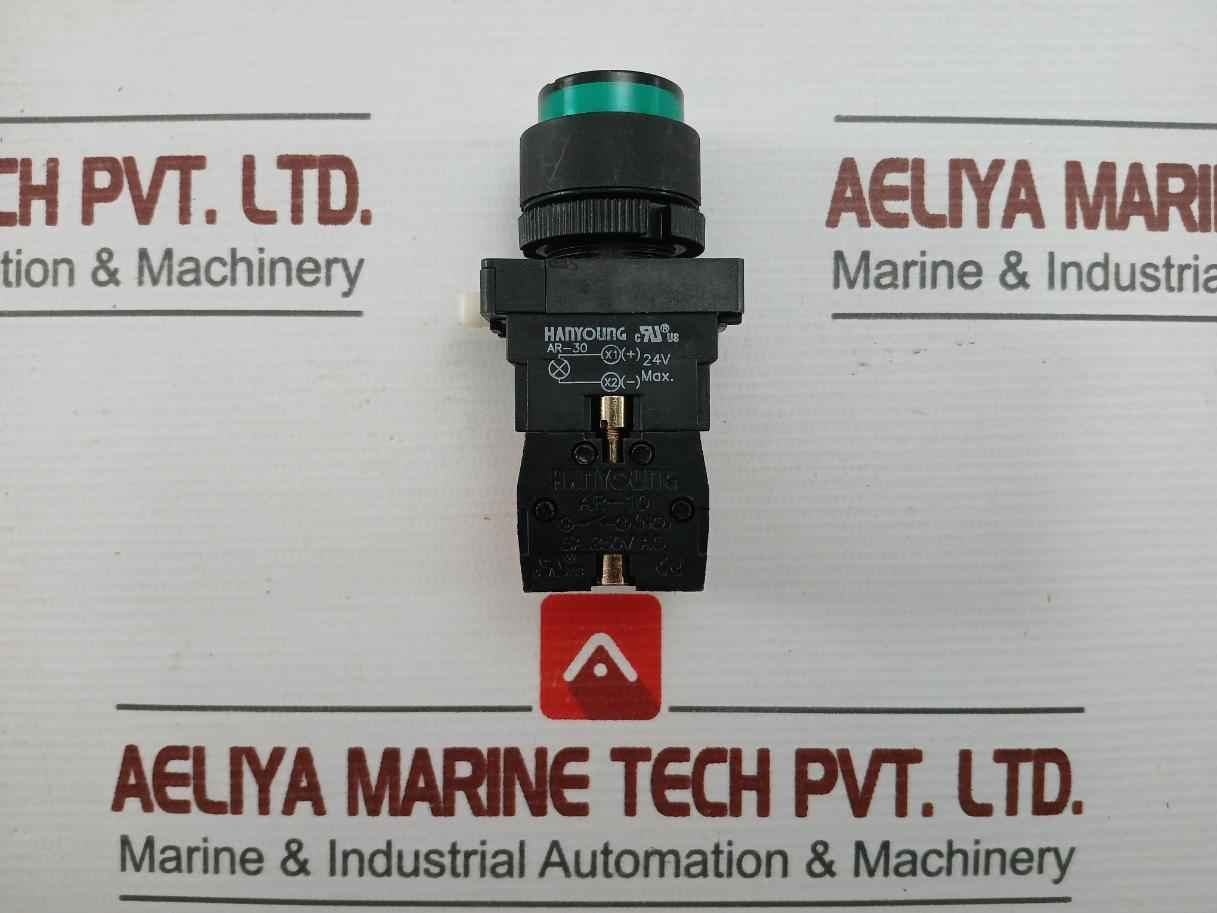 Hanyoung 24V Max Push Button Switch Ar-30