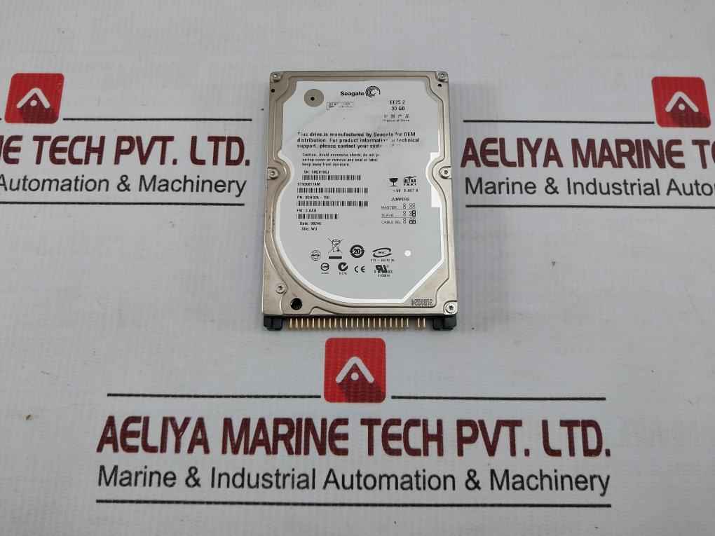 Hard Disk Drive 9Dh03A-750 30 Gb 5V Dc 0.487 A Seagate St930817Am