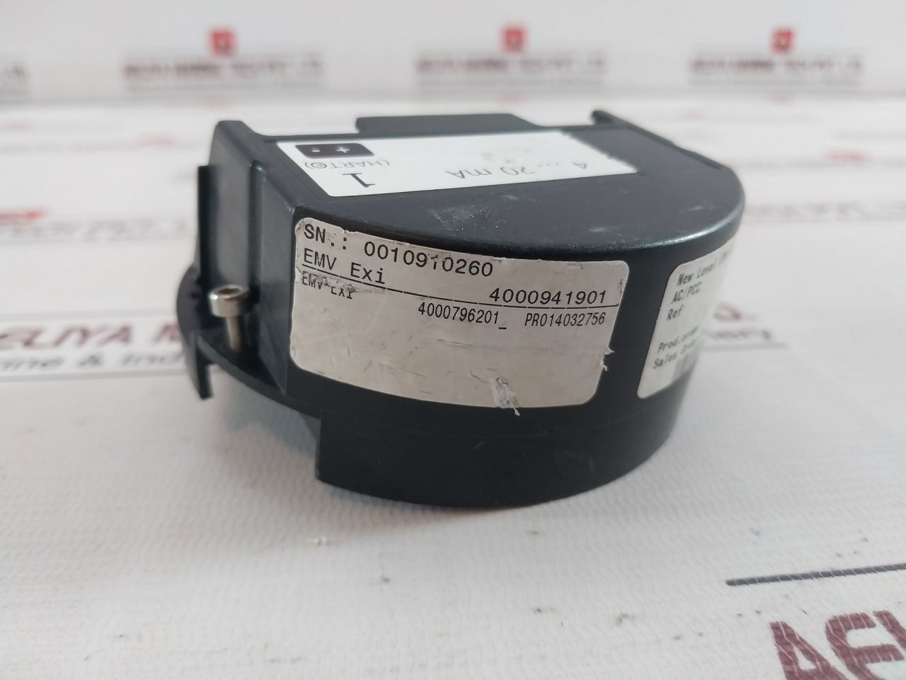 Hart 4000941901 Transmitter 4-20Ma Pr014032756 T0P-400079630